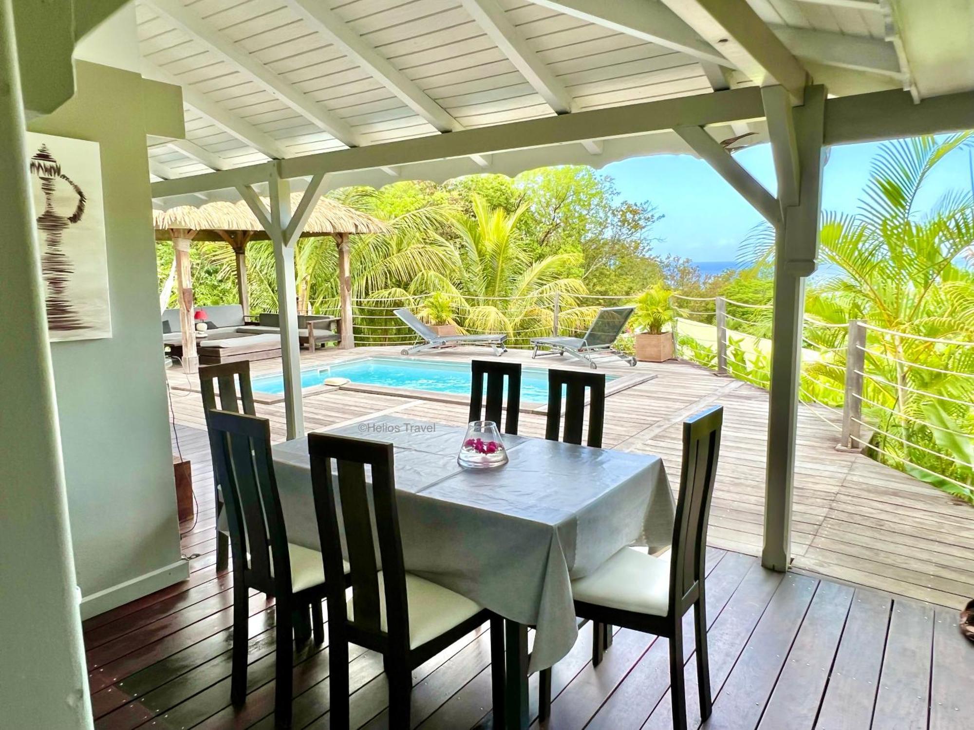 Villa Corali, Vue Mer, Piscine, Pointe Batterie Deshaies Eksteriør billede